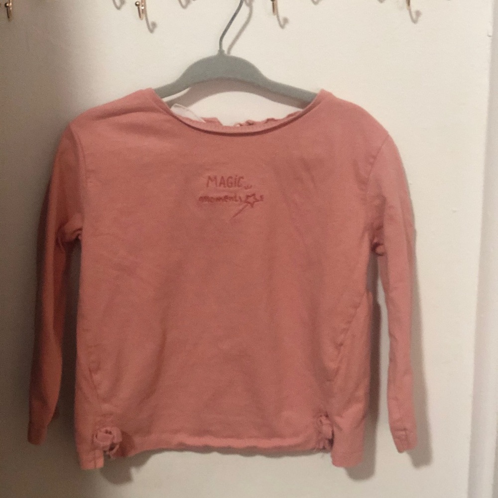 Zara girls long slews T-shirt size 2/3